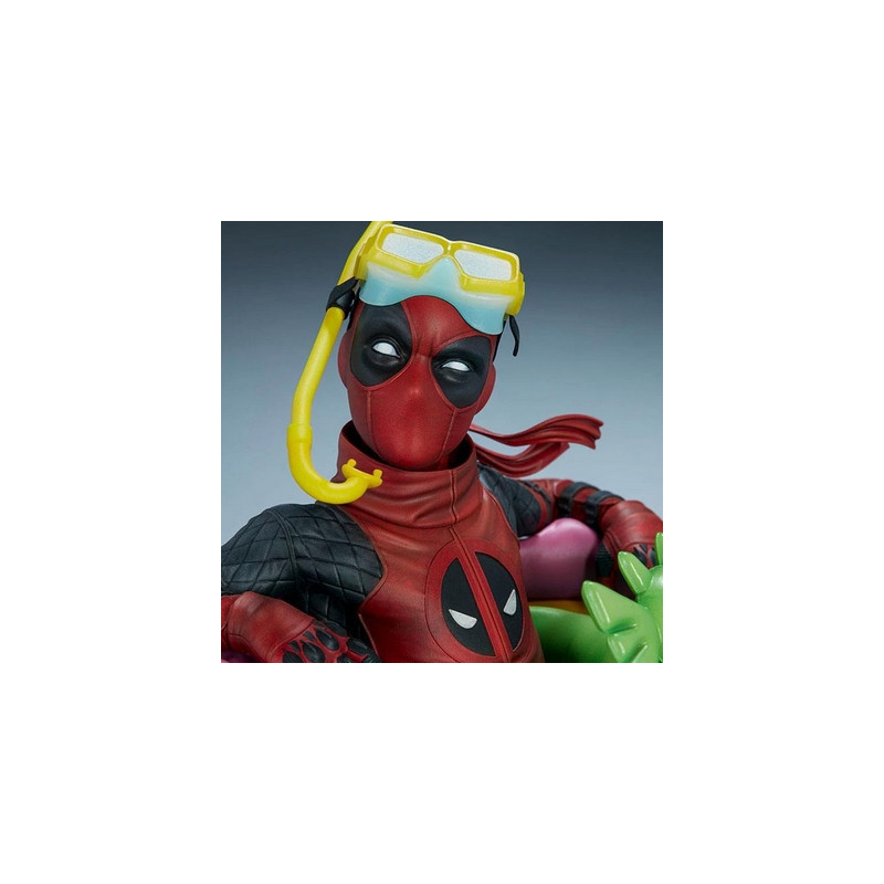 DEADPOOL Statue Premium Format Kidpool Sideshow