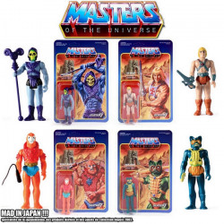  MAITRES DE L'UNIVERS figurine ReAction Wave 1 Super7