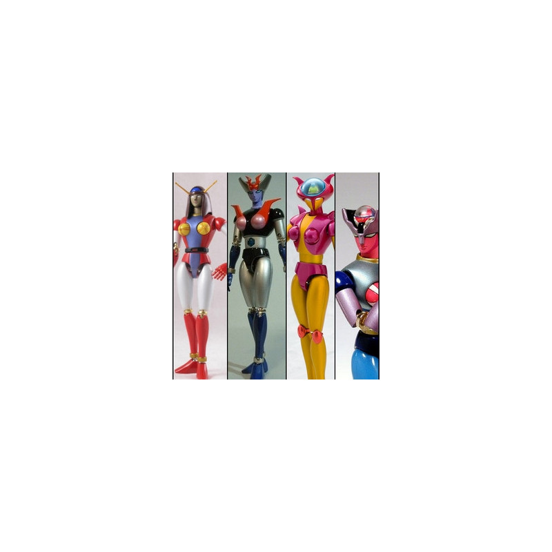 SOUL OF CHOGOKIN pack Aphrodai Mineva Venus Dianan Bandai SOUL OF CHOGOKIN pack Aphrodai Mineva Venus Dianan Bandai
