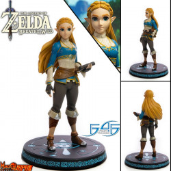 ZELDA BREATH OF THE WILD Statuette Princesse Zelda F4F