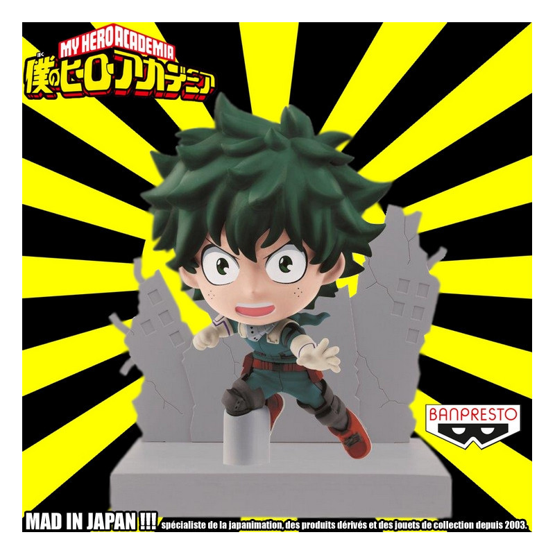 MY HERO ACADEMIA figurine Izuku Midoriya Kyun Chara Banpresto MY HERO ACADEMIA figurine Izuku Midoriya Kyun Chara Banpresto