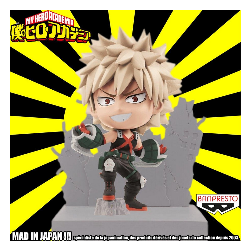 MY HERO ACADEMIA figurine Katsuki Bakugo Kyun Chara Banpresto