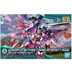 GUNDAM High Grade 00 Sky HWS [Trans-AM- Infinity Mode] Bandai Gunpla