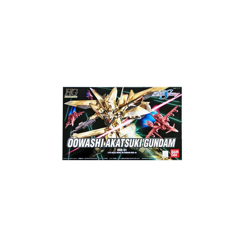 GUNDAM High Grade Shiranui Akatsuki Gundam Bandai Gunpla