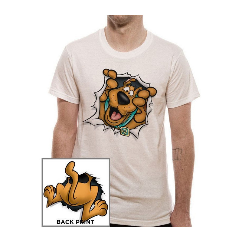 SCOOBY DOO T-Shirt Rip Through Warner Bros