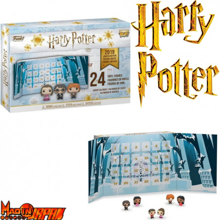 Calendrier De L'Avent 2018 Funko Pop! Harry Potter – Figurines Hermione, Dumbledore – Boîte Scellée