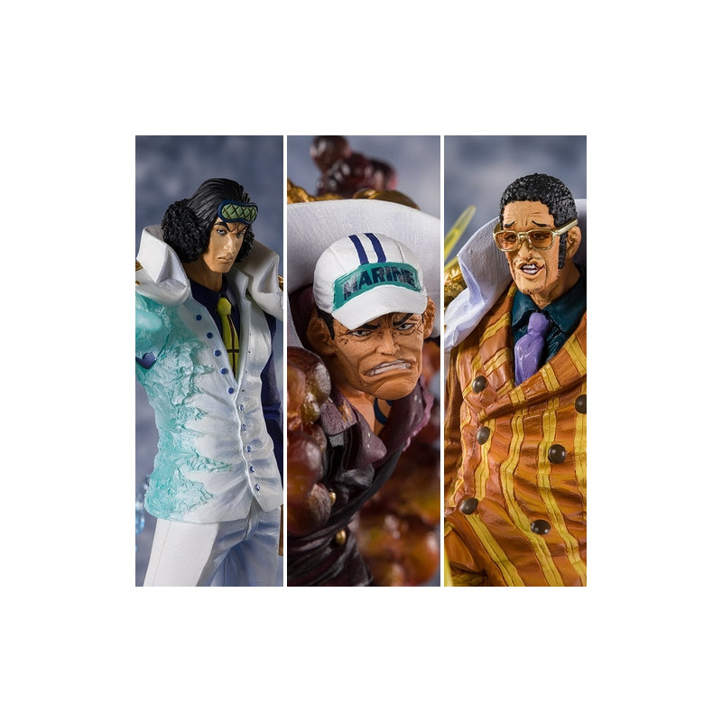 ONE PIECE Pack Figuarts Zero The Three Admirals Bandai ONE PIECE Pack Figuarts Zero The Three Admirals Bandai