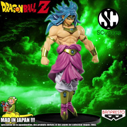  DRAGON BALL Z figurine Broly SCultures Big Budoukai Banpresto