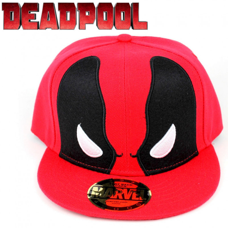 DEADPOOL Casquette Snapback Marvel Deadpool Mask DEADPOOL Casquette Snapback Marvel Deadpool Mask
