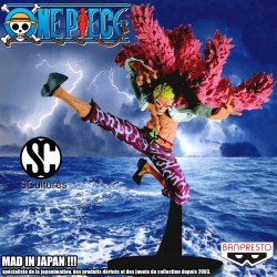  ONE PIECE figurine Donquixote Doflamingo SCultures Big Zoukeio Banpresto