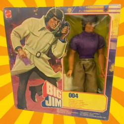 BIG JIM Figurine Agent Secret 004 Mattel