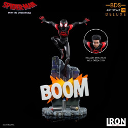  SPIDER-MAN : Into the Spider-Verse BDS Art Scale Deluxe Statue Miles Morales Iron Studios