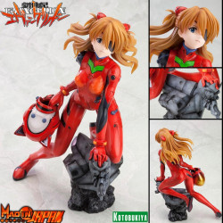  EVANGELION Statuette Langley Shikinami Q Plug Suit Version :RE Kotobukiya