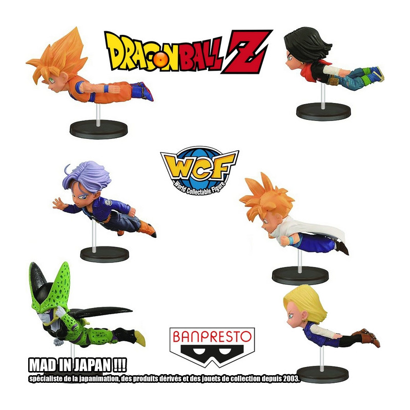 DRAGON BALL Z figurines WCF Historical Characters série 2 Banpresto