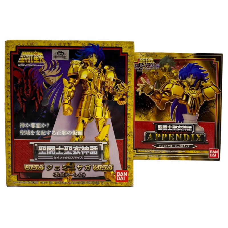 SAINT SEIYA Pack Myth-Cloth Gemeaux Saga + Appendix Bandai