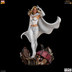  MARVEL COMICS Statue Emma Frost BDS Art Scale Iron Studios