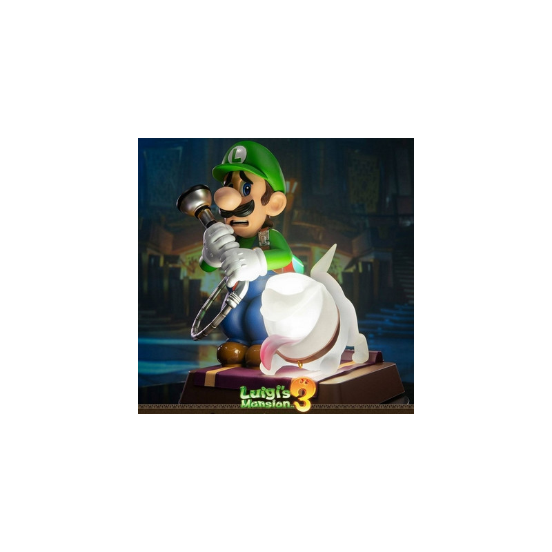 LUIGI'S MANSION 3 Statuette Luigi Version Collector F4F