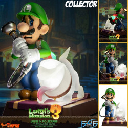  LUIGI'S MANSION 3 Statuette Luigi Version Collector F4F