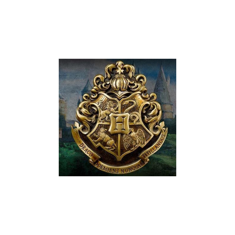 HARRY POTTER Armoiries Poudlard Noble Collection