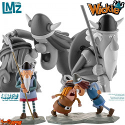  VIC LE VIKING Coffret N°3 Statuettes LMZ Collectibles