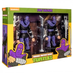 TORTUES NINJA Pack Figurines Foot Soldier Army Builder Neca