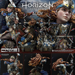  HORIZON ZERO DAWN Statue Aloy Shield Weaver Armor Set Prime 1 Studio