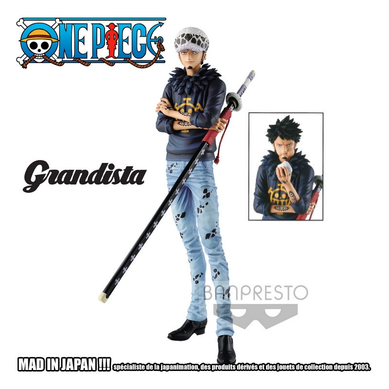 ONE PIECE figurine Trafalgar Law DXF Banpresto Granline Men 22
