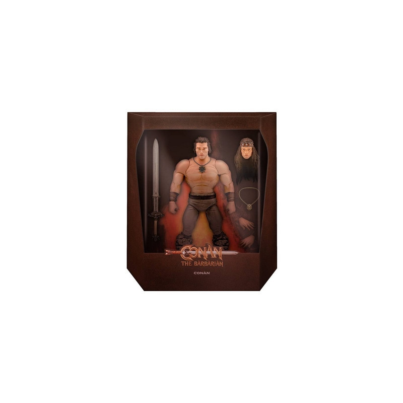 CONAN LE BARBARE Figurine Ultimates Conan Iconic Movie Pose Super7