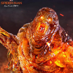 SPIDER-MAN FAR FROM HOME Statue Molten Man BDS Art Scale Deluxe Iron Studios