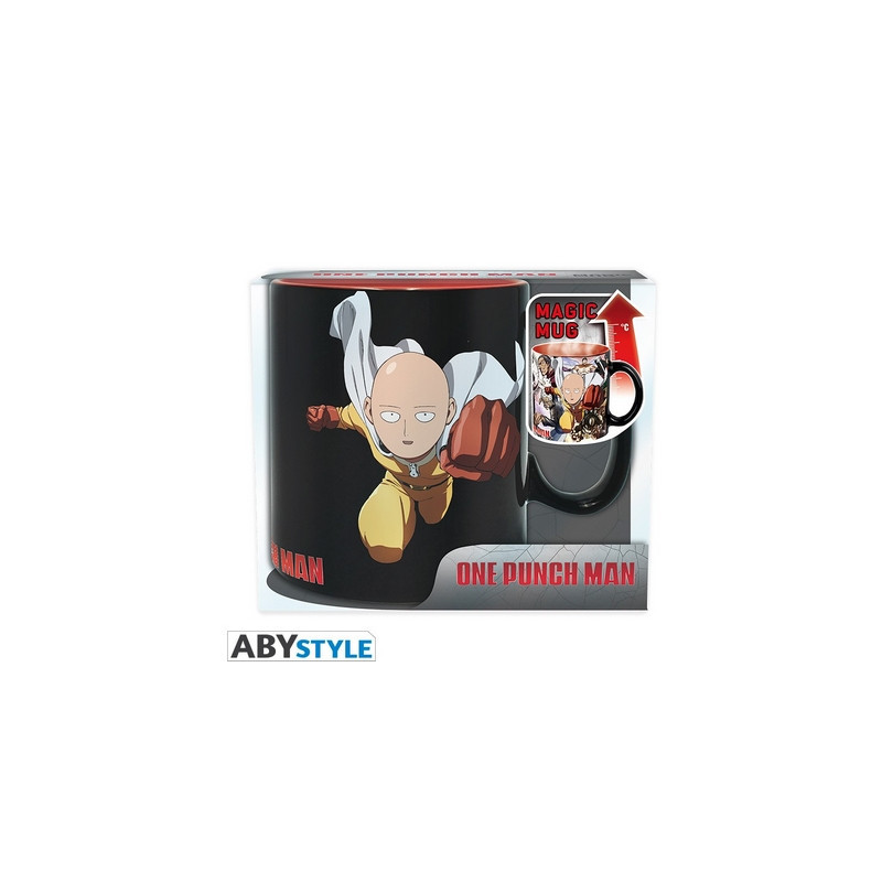 ONE PUNCH MAN Mug Heat Change Héros Abystyle ONE PUNCH MAN Mug Heat Change Héros Abystyle
