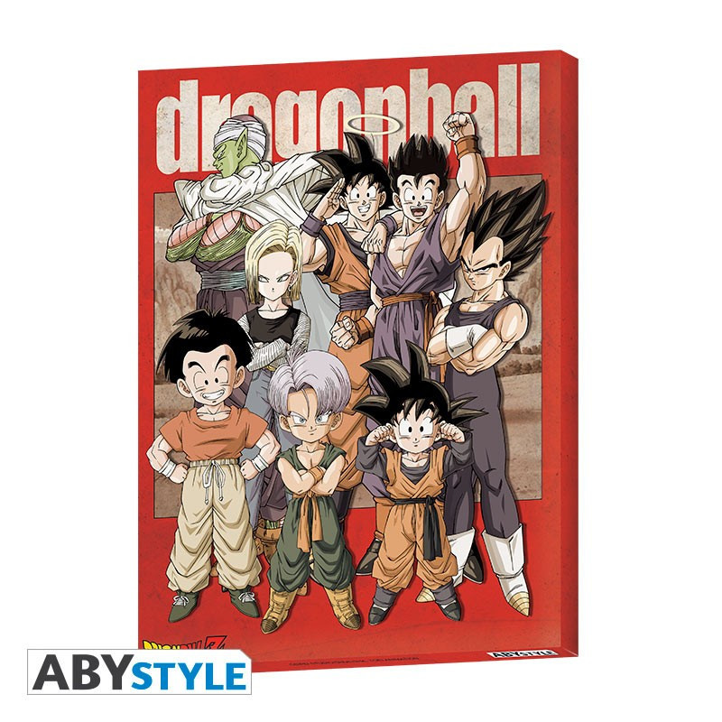 DRAGON BALL Toile imprimée Friends Abystyle