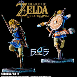  THE LEGEND OF ZELDA Breath of the Wild statue Link F4F
