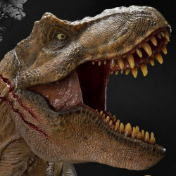 JURASSIC PARK Diorama T-Rex vs Velociraptors in the Rotunda Prime 1