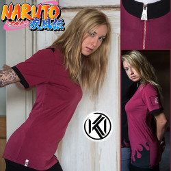 NARUTO T-Shirt Naruto Red  Iki by Tsume femme