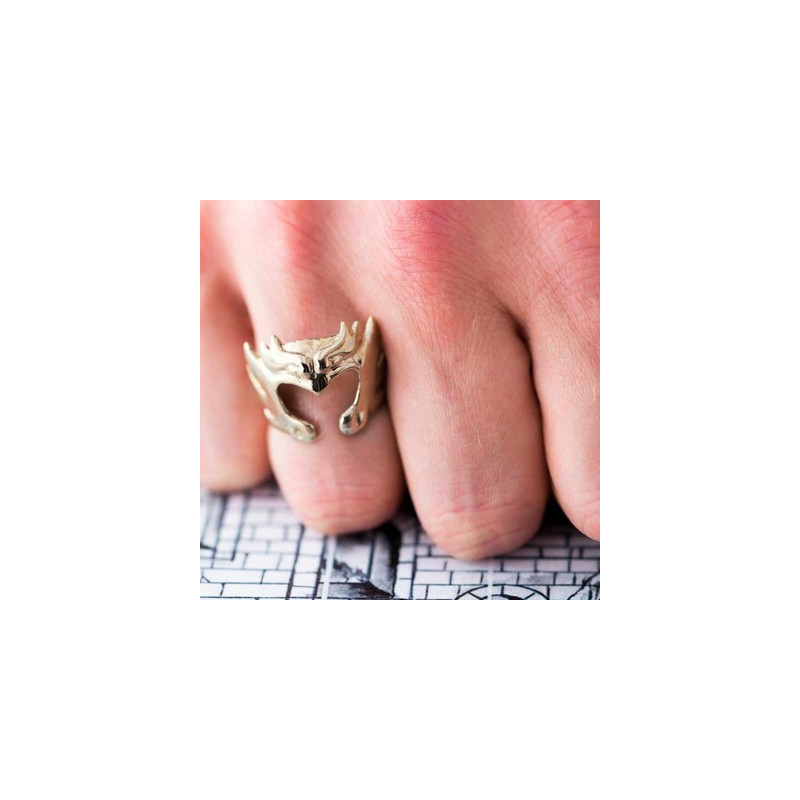 SAINT SEIYA Bague Chevalier De la Balance Plaqué Or NSDH SAINT SEIYA Bague Chevalier De la Balance Plaqué Or NSDH