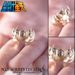  SAINT SEIYA Bague Chevalier Du Cancer Plaqué Or NSDH