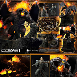  LE SEIGNEUR DES ANNEAUX Statue Gandalf Vs. Balrog Prime 1 Studio