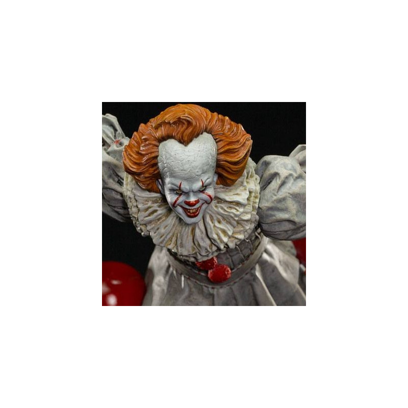 ÇA Chapitre 2 Statue Pennywise Deluxe Art Scale Iron Studios