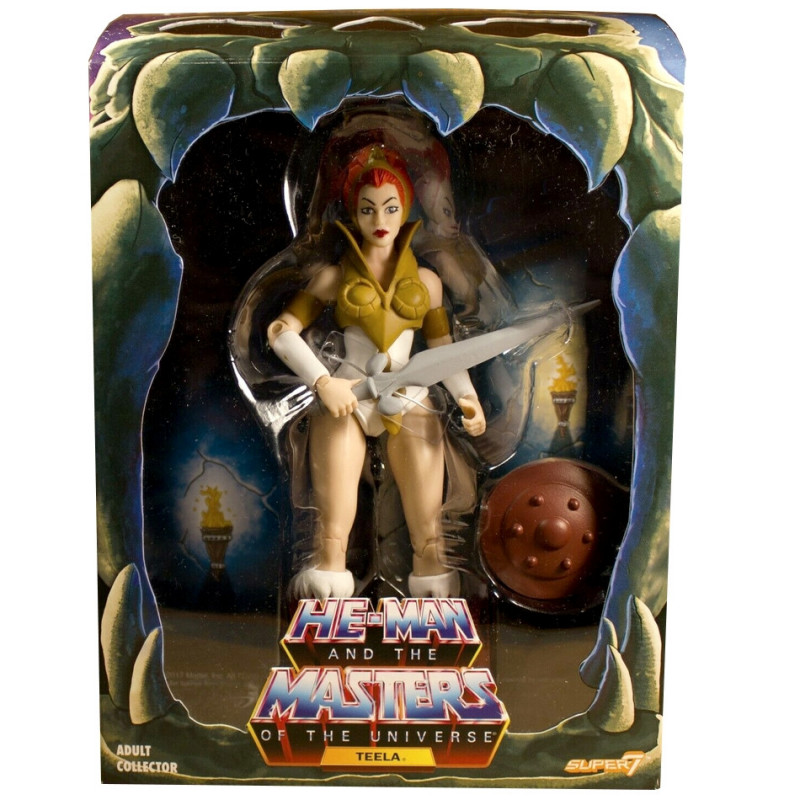 MAITRES DE L'UNIVERS CLASSICS Figurine Teela Filmation Super7 MAITRES DE L'UNIVERS CLASSICS Figurine Teela Filmation Super7