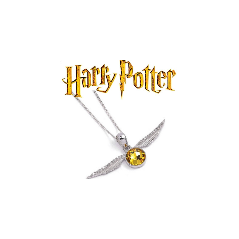 HARRY POTTER X SWARVOSKI Pendentif Vif d'or