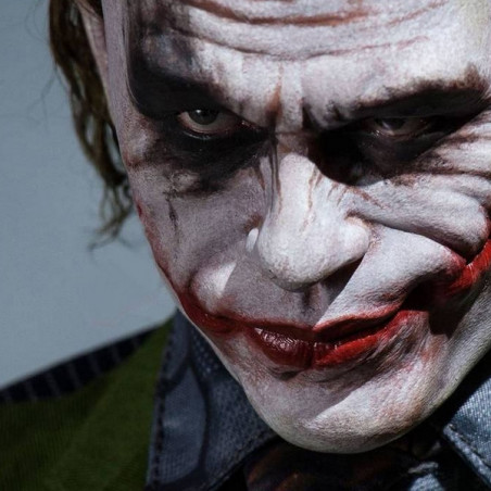 THE DARK KNIGHT Statue Heath Ledger Joker Artists Edition Queen Studios