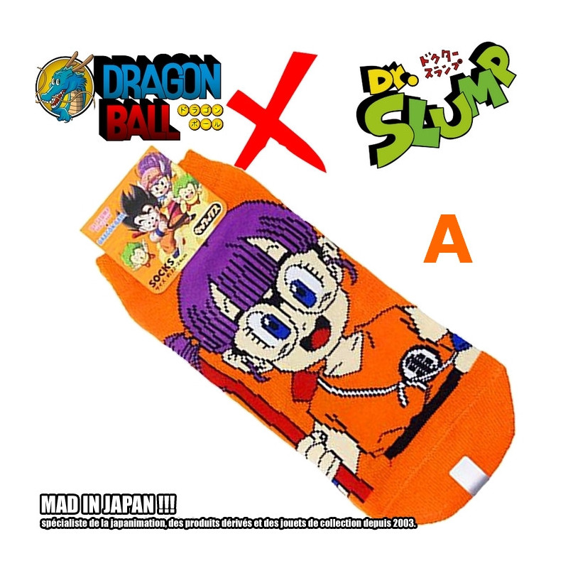 DRAGON BALL X DR SLUMP chaussette enfant modèle A DRAGON BALL X DR SLUMP chaussette enfant modèle A