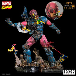  MARVEL COMICS Diorama X-Men VS Sentinel Deluxe BDS Art Scale Iron Studios