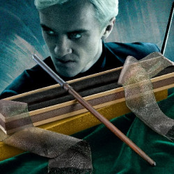 HARRY POTTER Baguette Drago Malefoy Ollivander Noble Collection