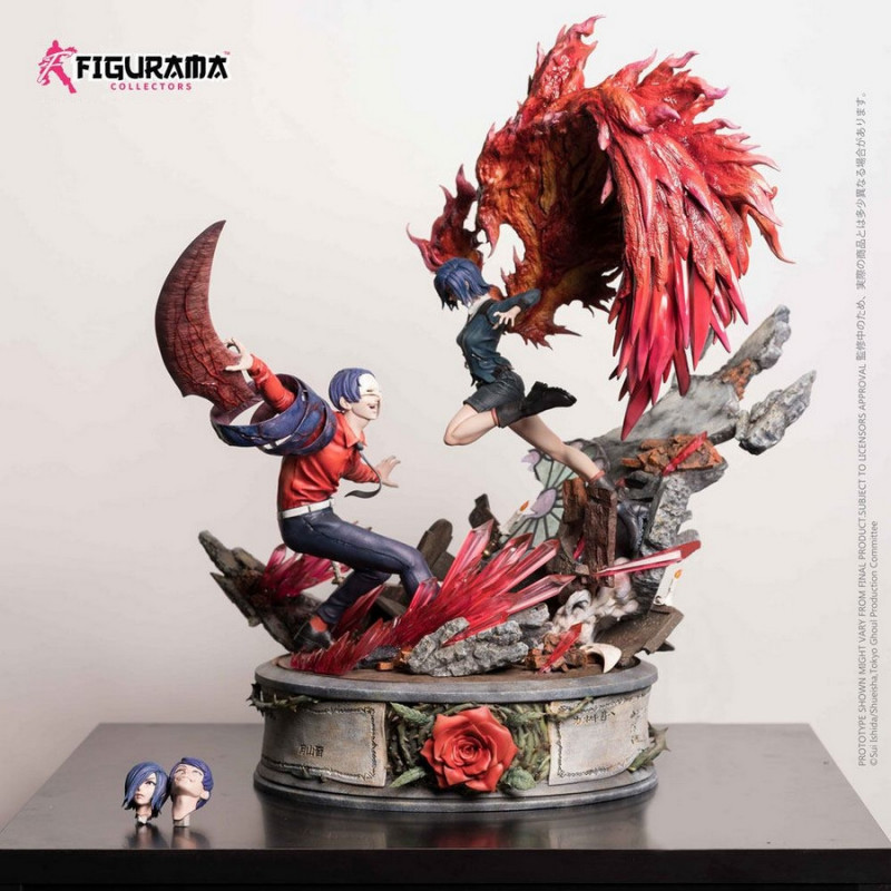 TOKYO GHOUL Diorama Elite Fandom Touka vs Tsukiyama Figurama Collectors