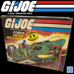 GI JOE Cobra Water Moccasin 1984 Hasbro