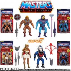  MAITRES DE L'UNIVERS Pack figurines Vintage Collection Super7