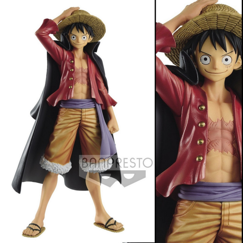 Figurine Banpresto One Piece Wano Kuni Baggy DXF 14cm - Collection Officielle