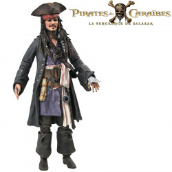  PIRATES DES CARAIBES Figurine Deluxe Jack Sparrow Diamond Select