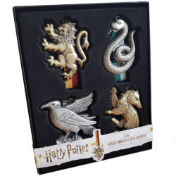 HARRY POTTER Coffret Ornements 4 Maisons Noble Collection